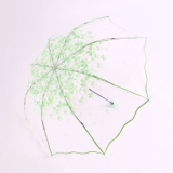 创意阿波罗樱花透明三折雨伞 日本文艺樱花伞