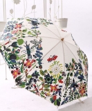 Free Sample Custom Oil Painting Foldable Umbrella
